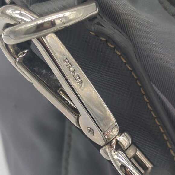 SOLD - Prada Saffiano Leather & Tessuto Nylon Crossbody. - Picture 8 of 8